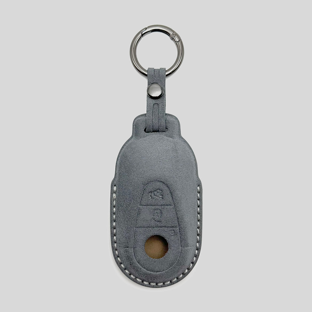 Alcantara® Car Key Cover for Mercedes — Model II
