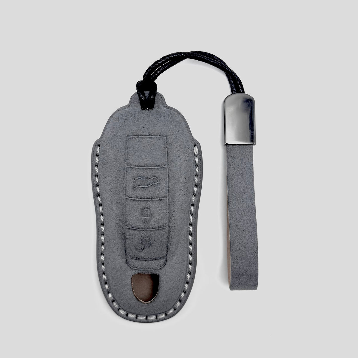 Alcantara® Car Key Cover for Porsche — Model I